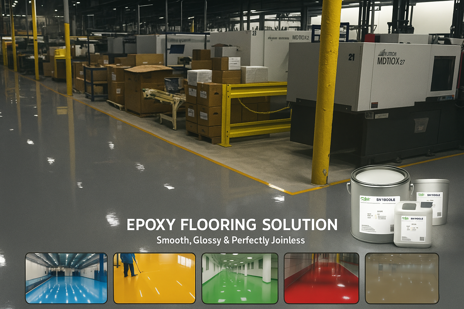 Industrial Epoxy Flooring